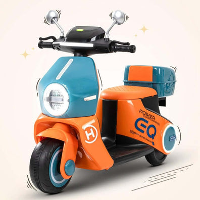 Battery Operated Scooty with Light, Music & Storage for Kids BCP1062D